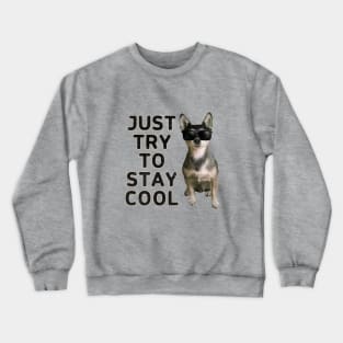 Just try to stay cool Crewneck Sweatshirt